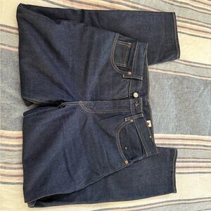 Levis japanese selvedge high rise boyfriend jeans